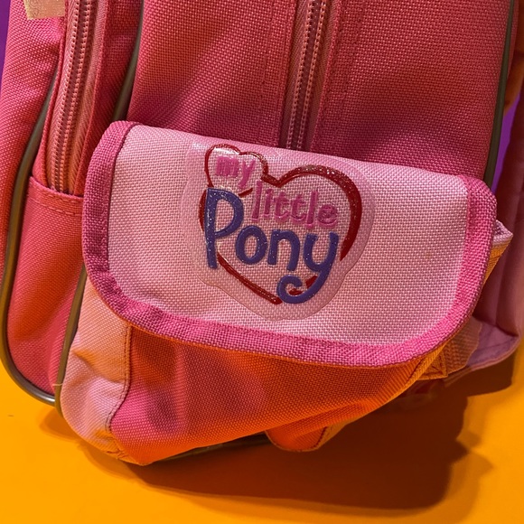 MY LITTLE PONY VINTAGE 2003 NWOT SUNNY DAZE CANVAS PINK BACKPACK RARE - Picture 8 of 16